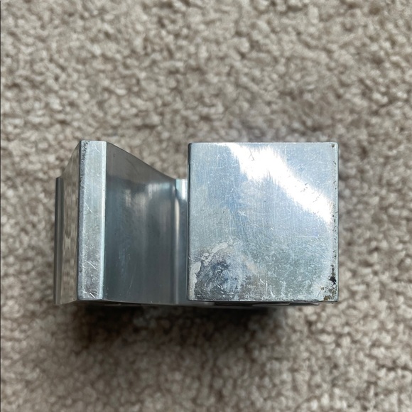 Modern Silver LOVE Sculpture - Picture 4 of 5